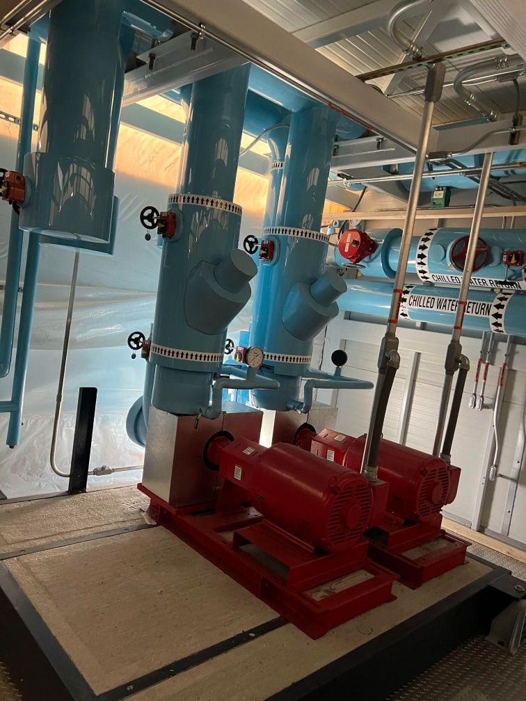 1000 Ton Trane CVHF485 Modular Chiller System, 2016 - Never been used! - Image 2
