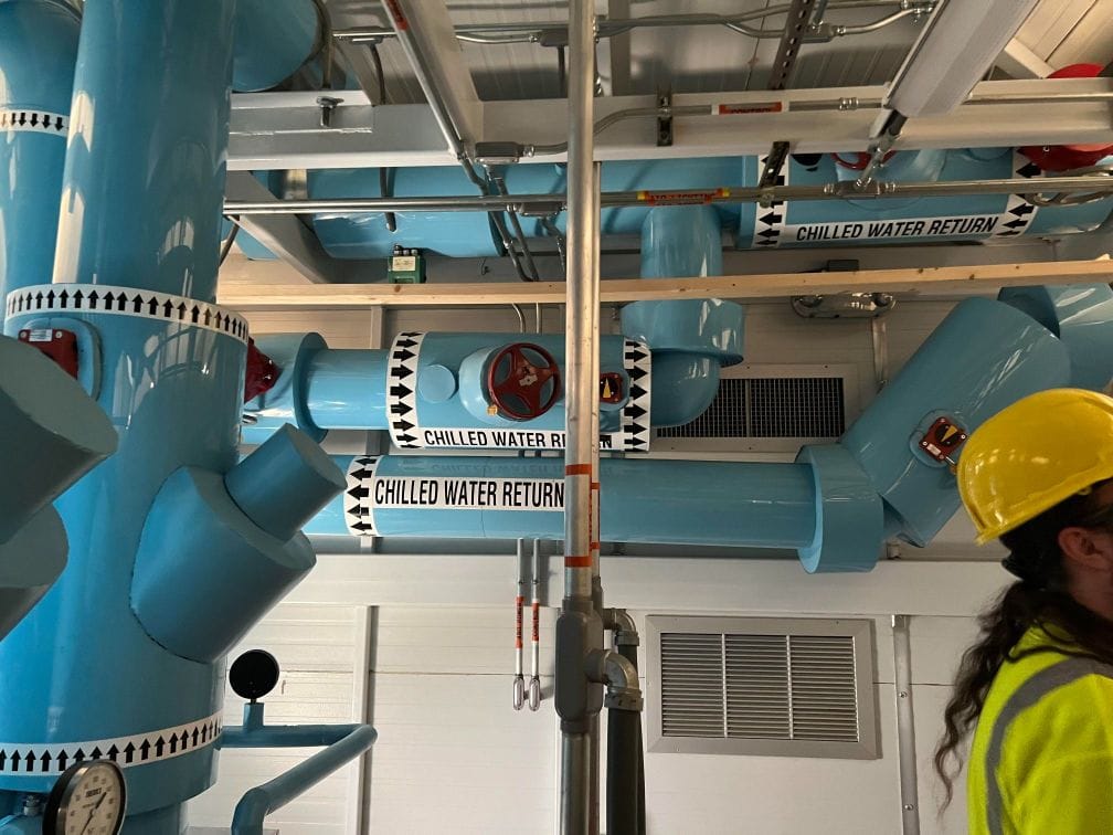 1000 Ton Trane CVHF485 Modular Chiller System, 2016 - Never been used! - Image 8