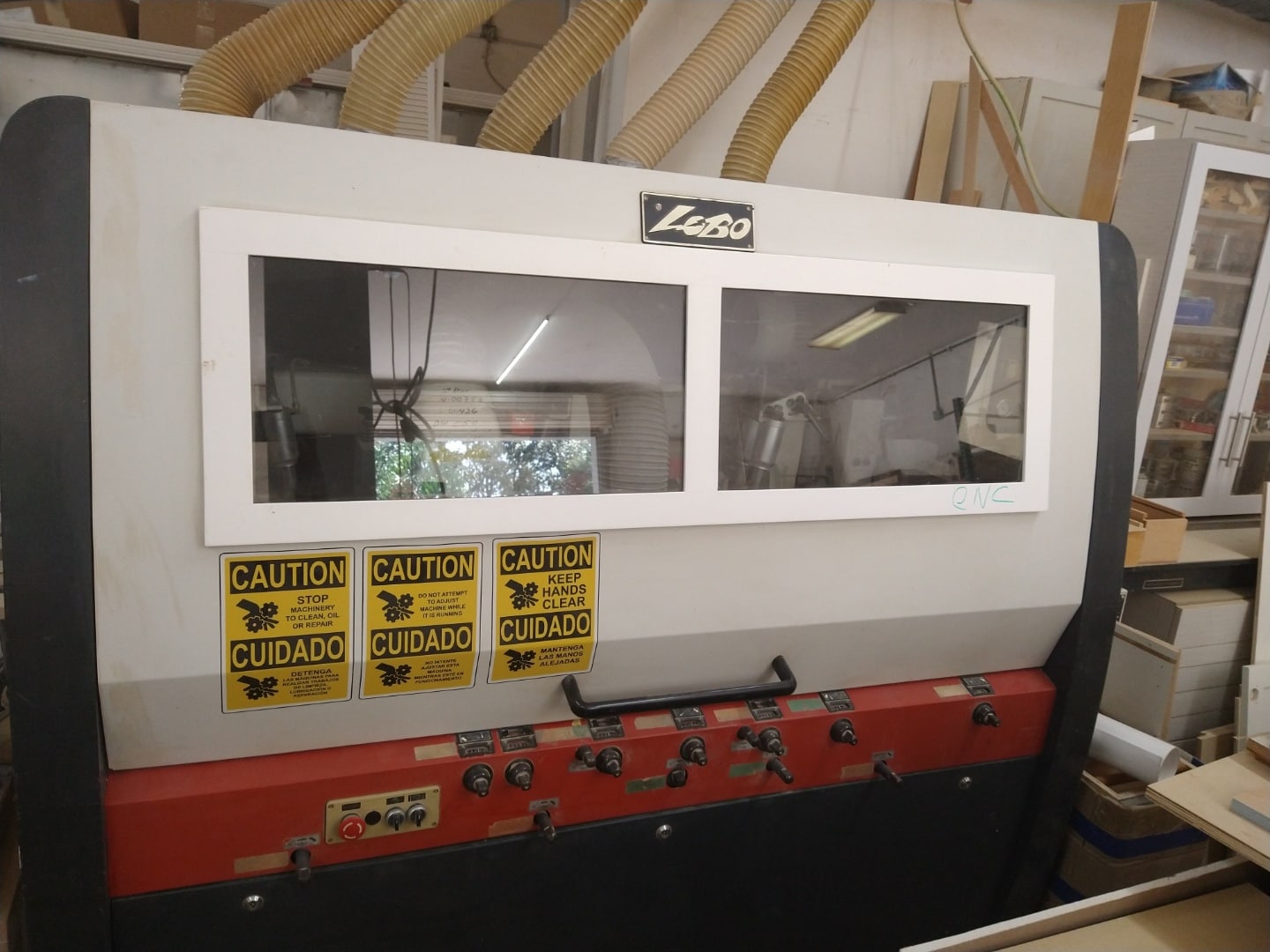8" Lobo SM-205A 5 Spindles Moulder, 2006