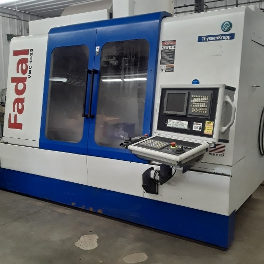 Fadal VMC4525 HT VMC, 2005 - Chip Conveyor, 21 ATC, CTS - Side Mount Tool Changer