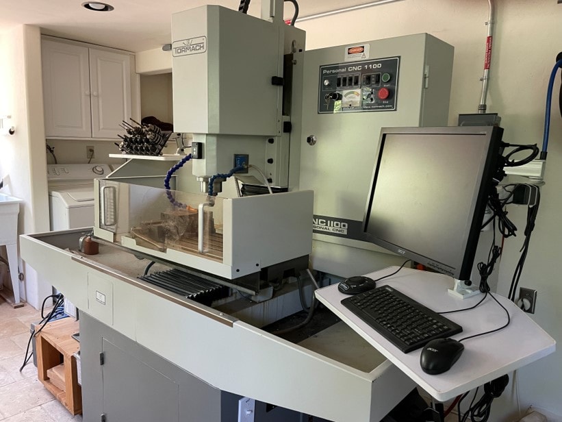 Tormach PCNC 1100 Series 3 CNC VMC, 2011 - 4th Axis - Touch Probe - Duality Lathe