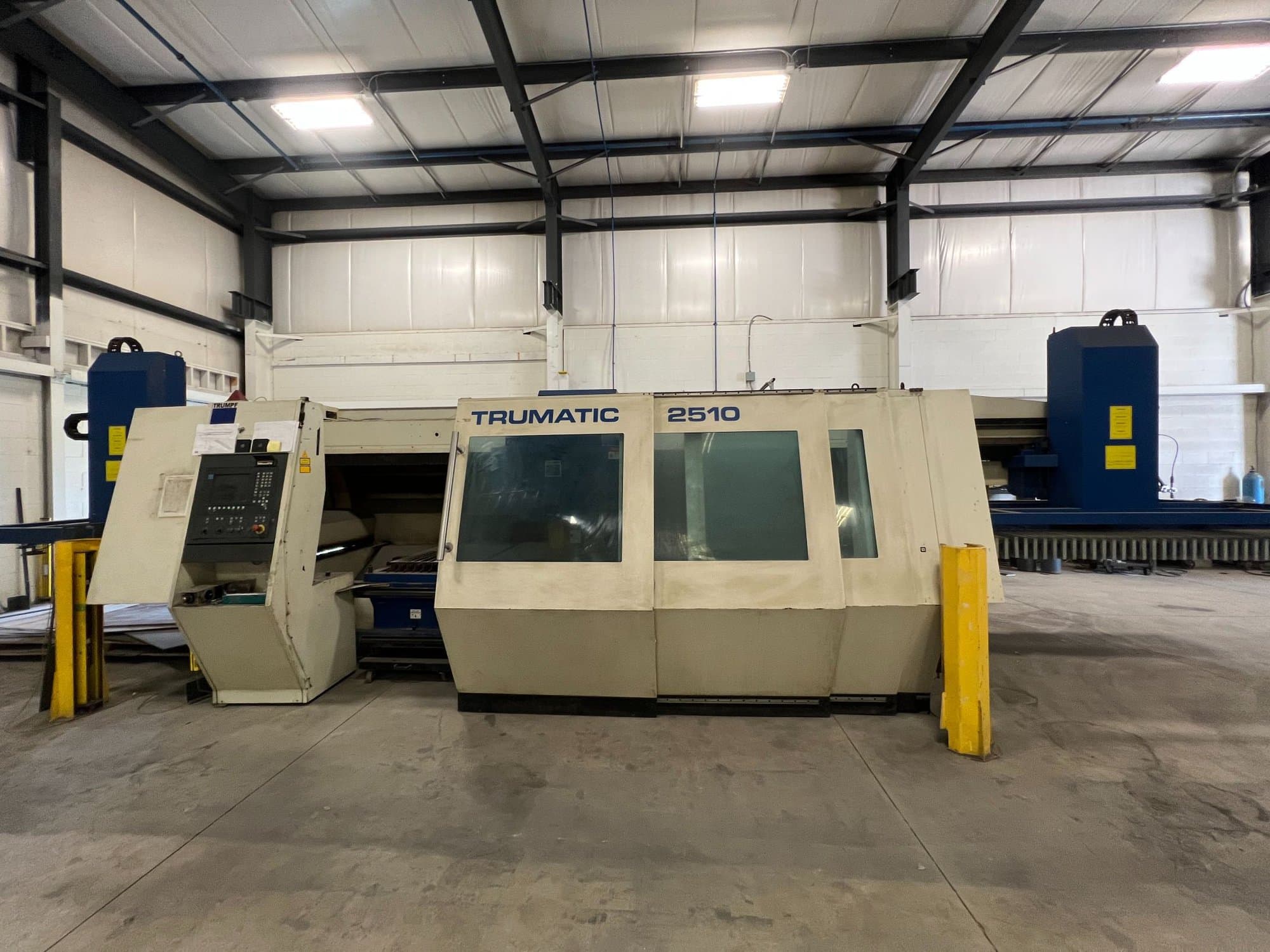 5'x10' 2000 Watt Trumpf Trumatic L 2510 CO2 Laser, 2004