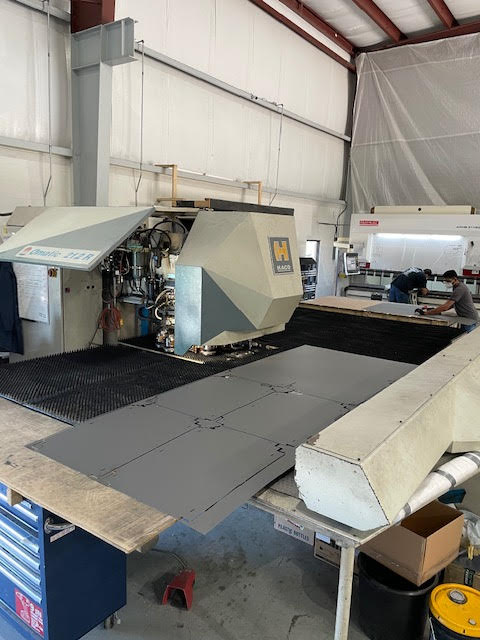 24 Ton Haco 212RH CNC Turret Punch, 2001 - Tooling Included