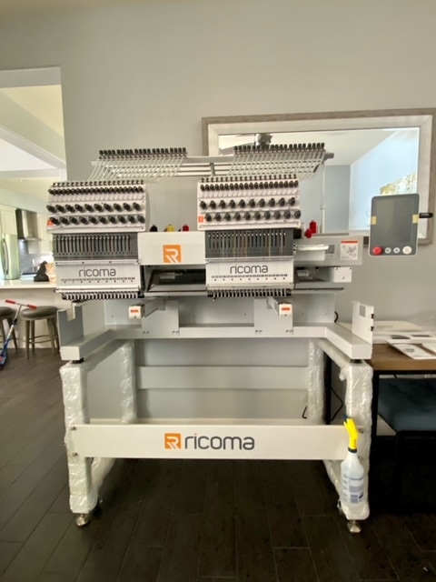 Ricoma MT-2002-8S Embroidery Machine, 2021