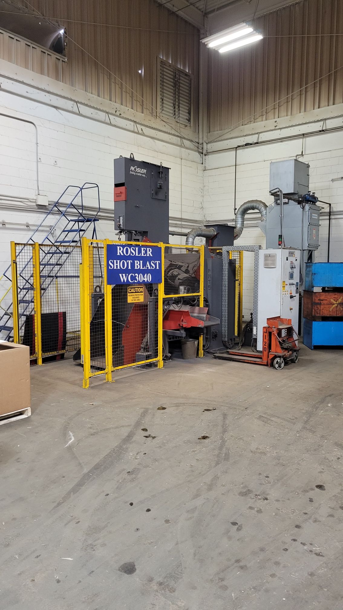 Rosler RMT 5 Multi-Tumbler Blast Machine, 2013