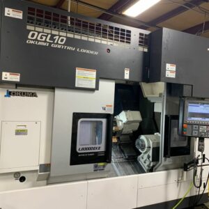 Okuma LB-3000 EXII 800MYW CNC Lathe, 2021 - Sub-Spindle, Live Tooling, Chip Conveyor, Tailstock