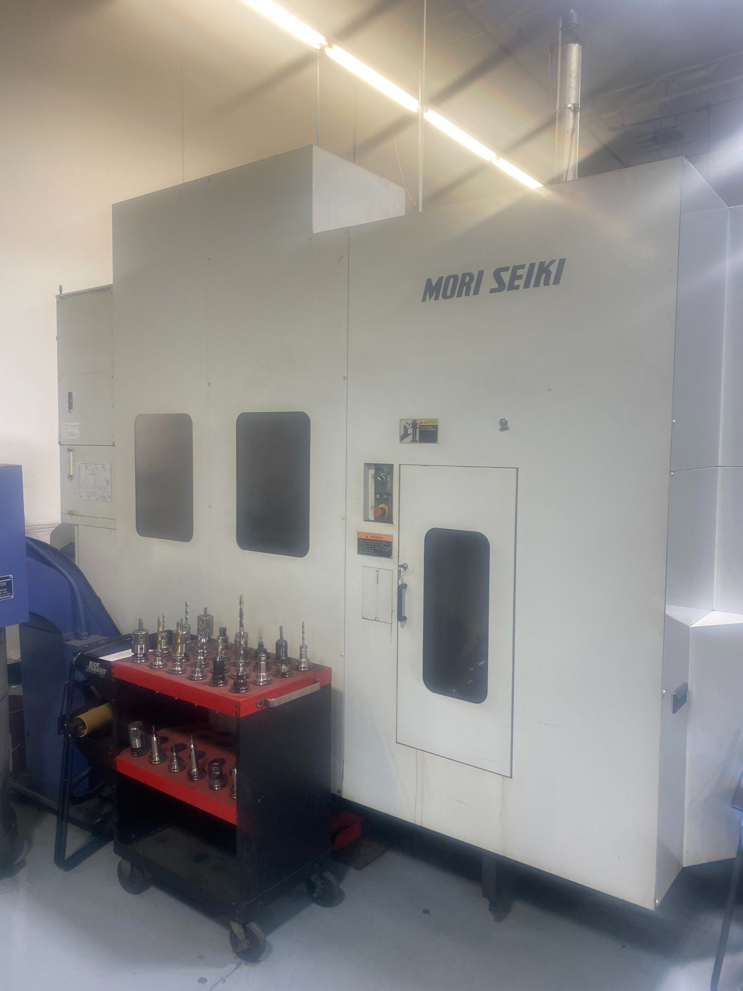 Mori Seiki SH-50 HMC, 1996- Dual Pallet Changer, Tombstones