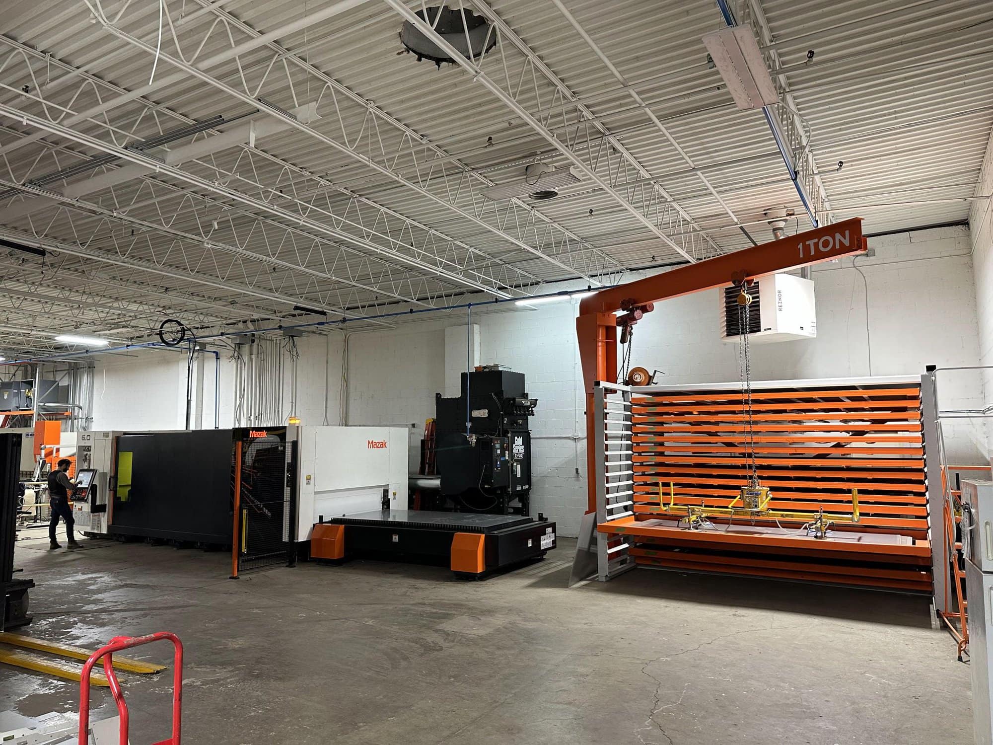 6000 Watt Mazak Optiplex Nexus 3015 Fiber Laser, 2020 - 5' x 10' Table, Nozzle Changer - Image 2