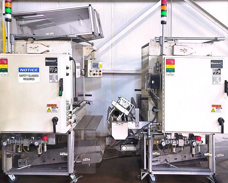 Rennco Semi-Automatic Vertical L-Bar Sealer Model 301, 2010