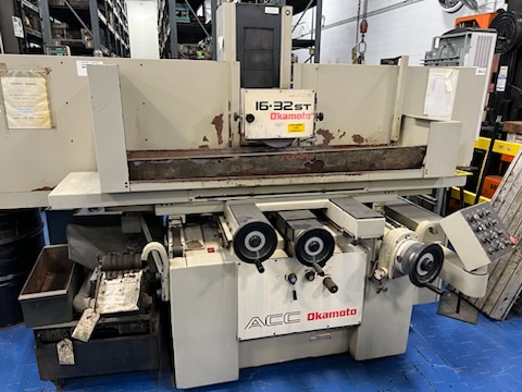 16" x 32" Okamoto ACC-16.32 ST Full 3-Axes Automatic Surface Grinder, 1998