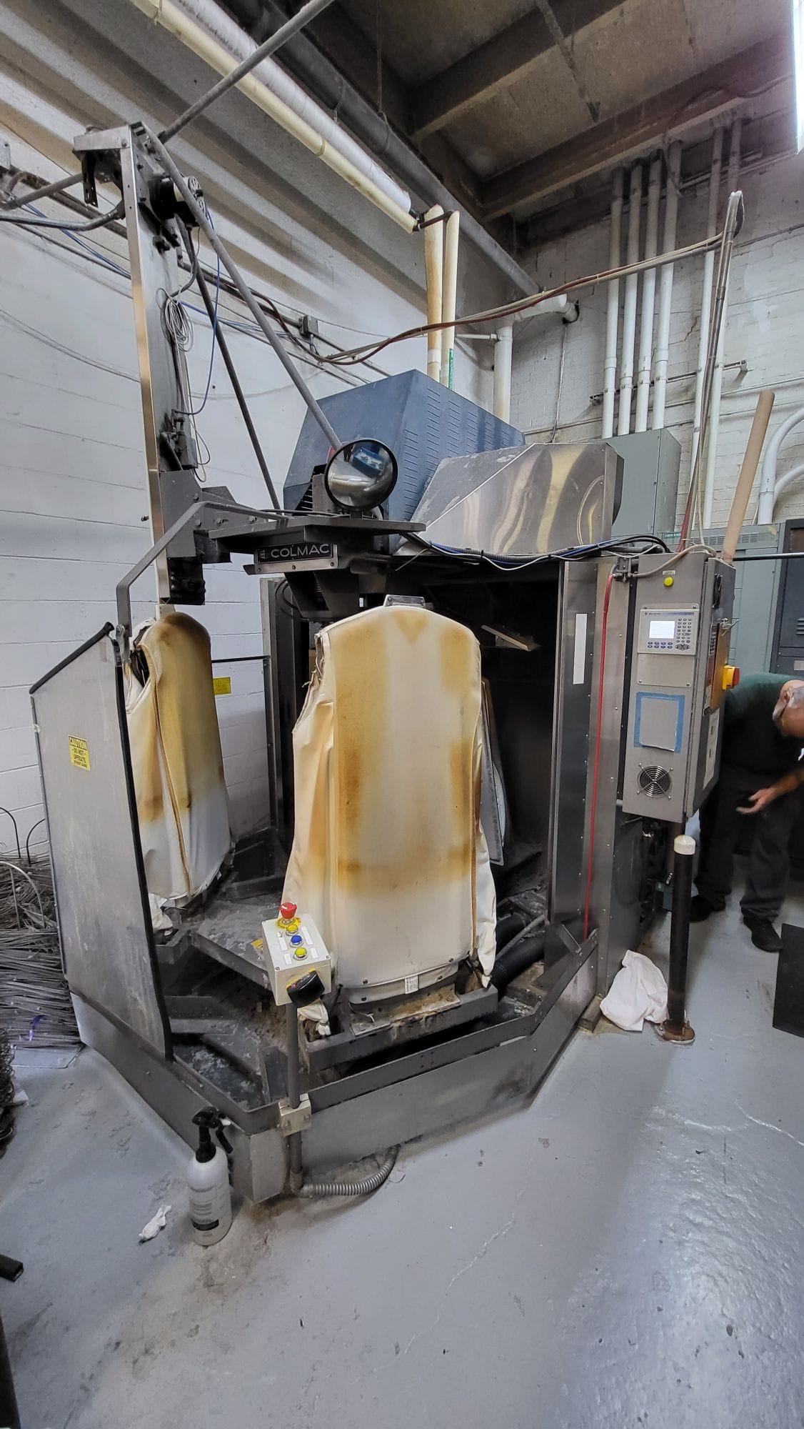 Colmac 3-CPU Triple Buck Shirt Press, 2007