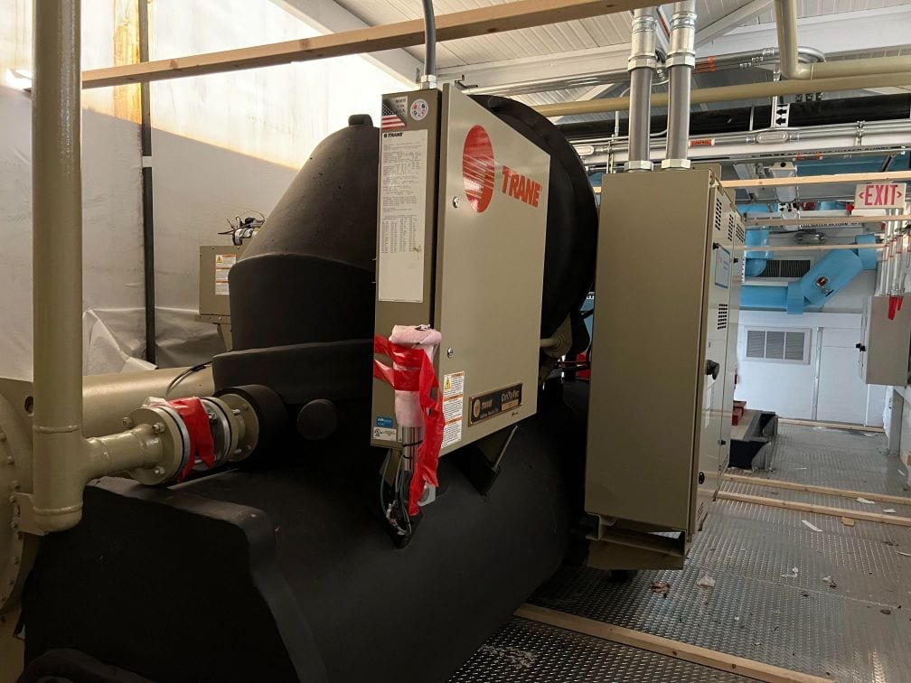 1000 Ton Trane CVHF485 Modular Chiller System, 2016 - Never been used! - Image 12