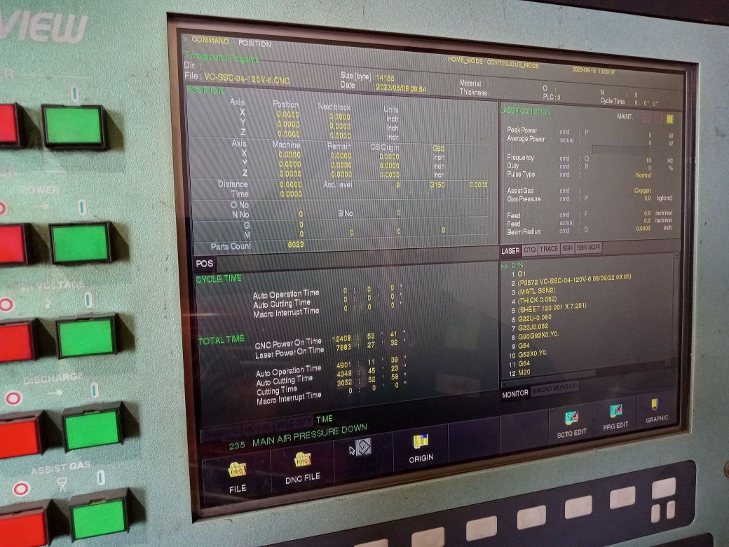 Mazak 5' x 10' Lazer, Super Turbo X510 MKII, 2006 - Image 14