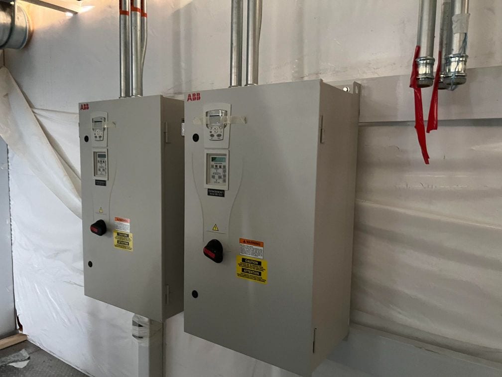 1000 Ton Trane CVHF485 Modular Chiller System, 2016 - Never been used! - Image 18
