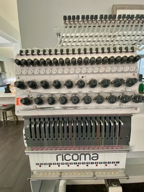 Ricoma MT-2002-8S Embroidery Machine, 2021 - Image 2