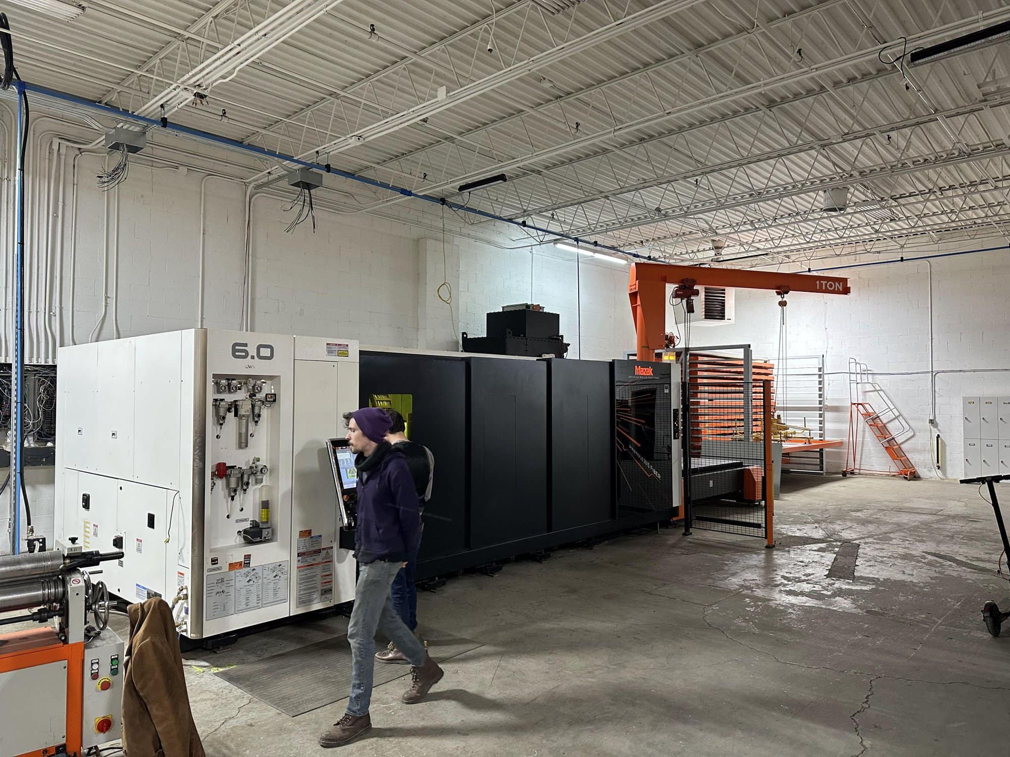 6000 Watt Mazak Optiplex Nexus 3015 Fiber Laser, 2020 - 5' x 10' Table, Nozzle Changer - Image 3