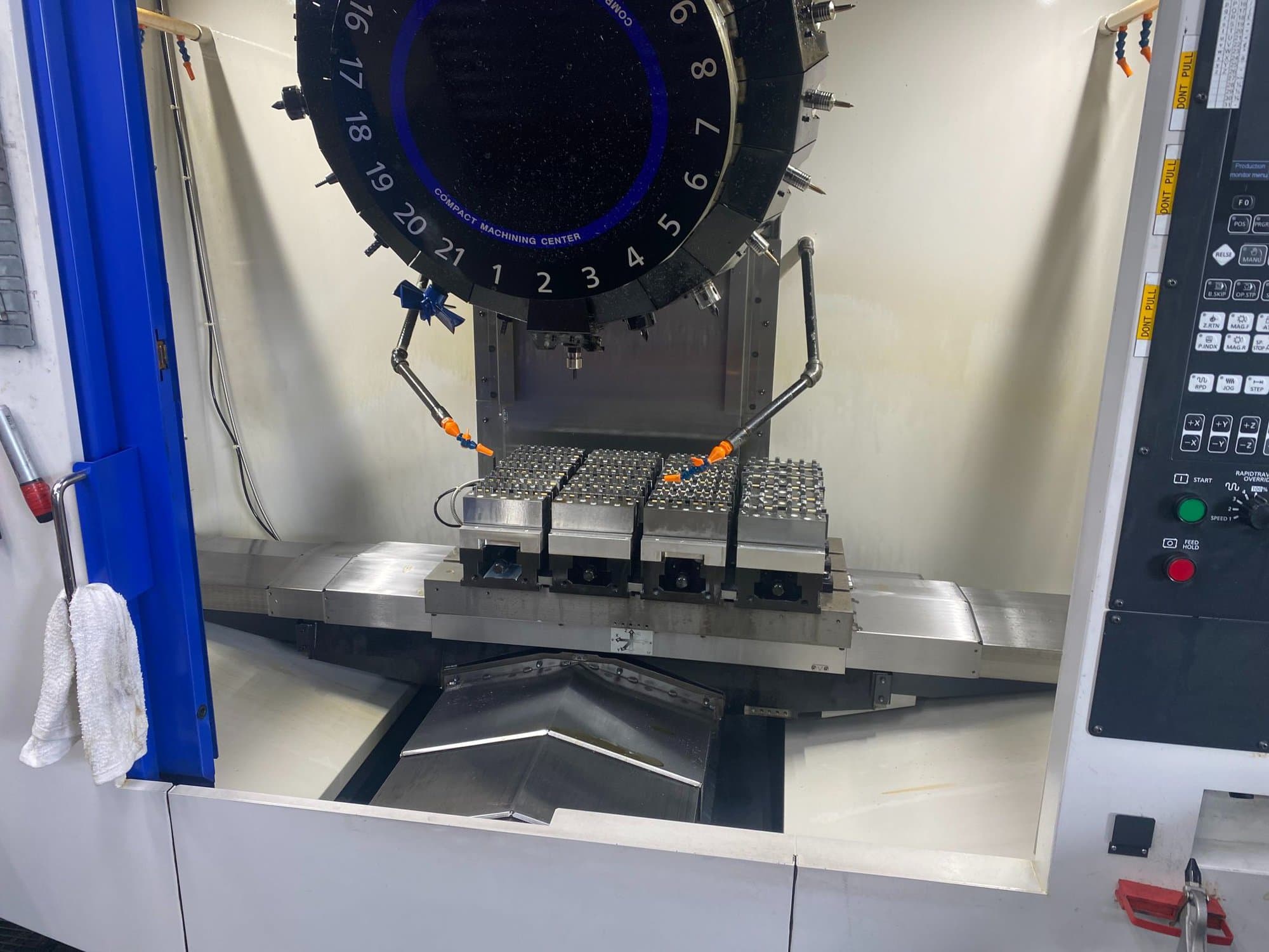 Brother Speedio S700X2 VMC, 2020- 27k RPM Spindle, Tool Setter - Image 2