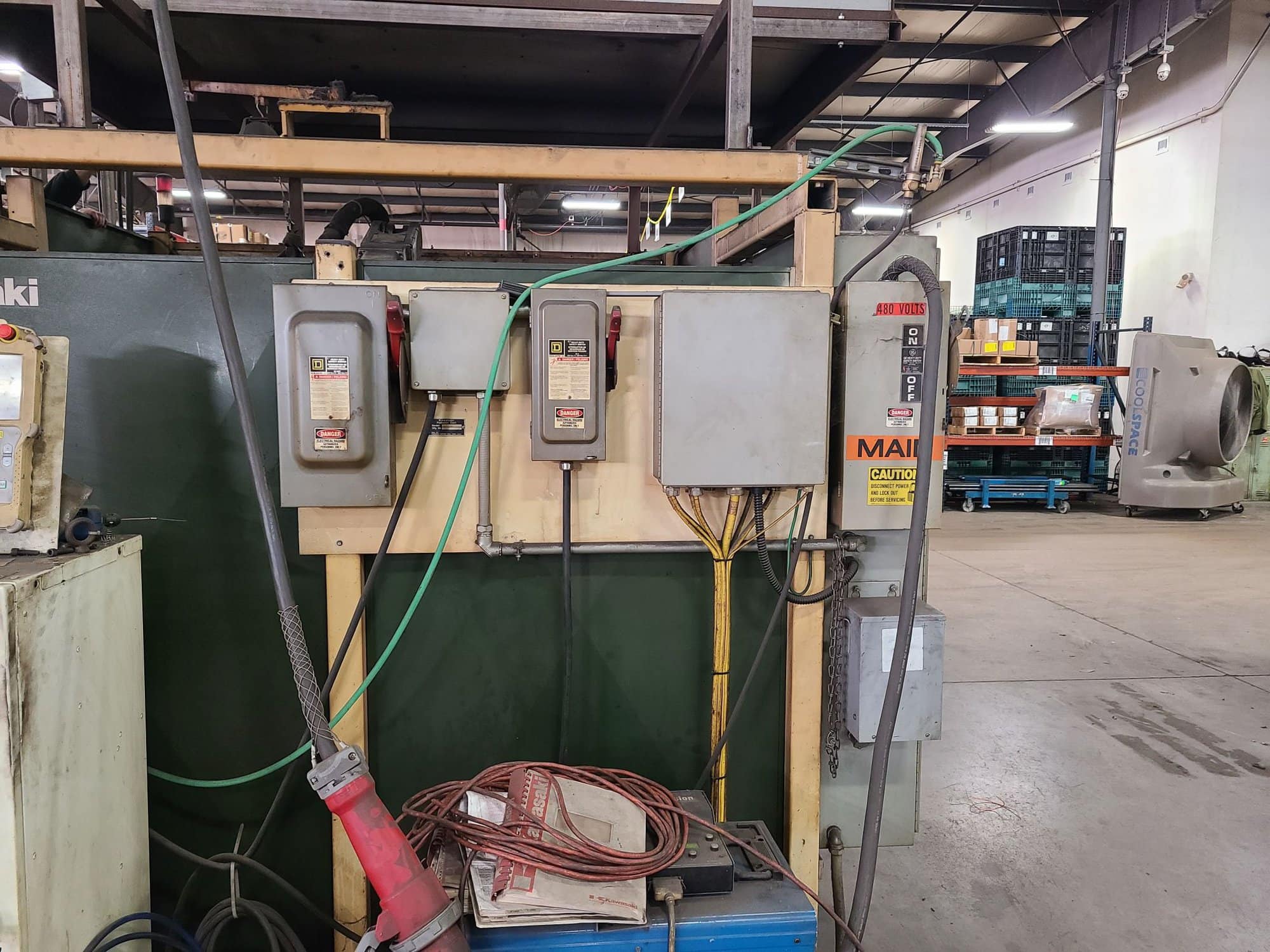 Kawasaki Welding Cell, 1995- 2 Sister CA901AL Weld Robots, 3 Robots in Total - Image 3