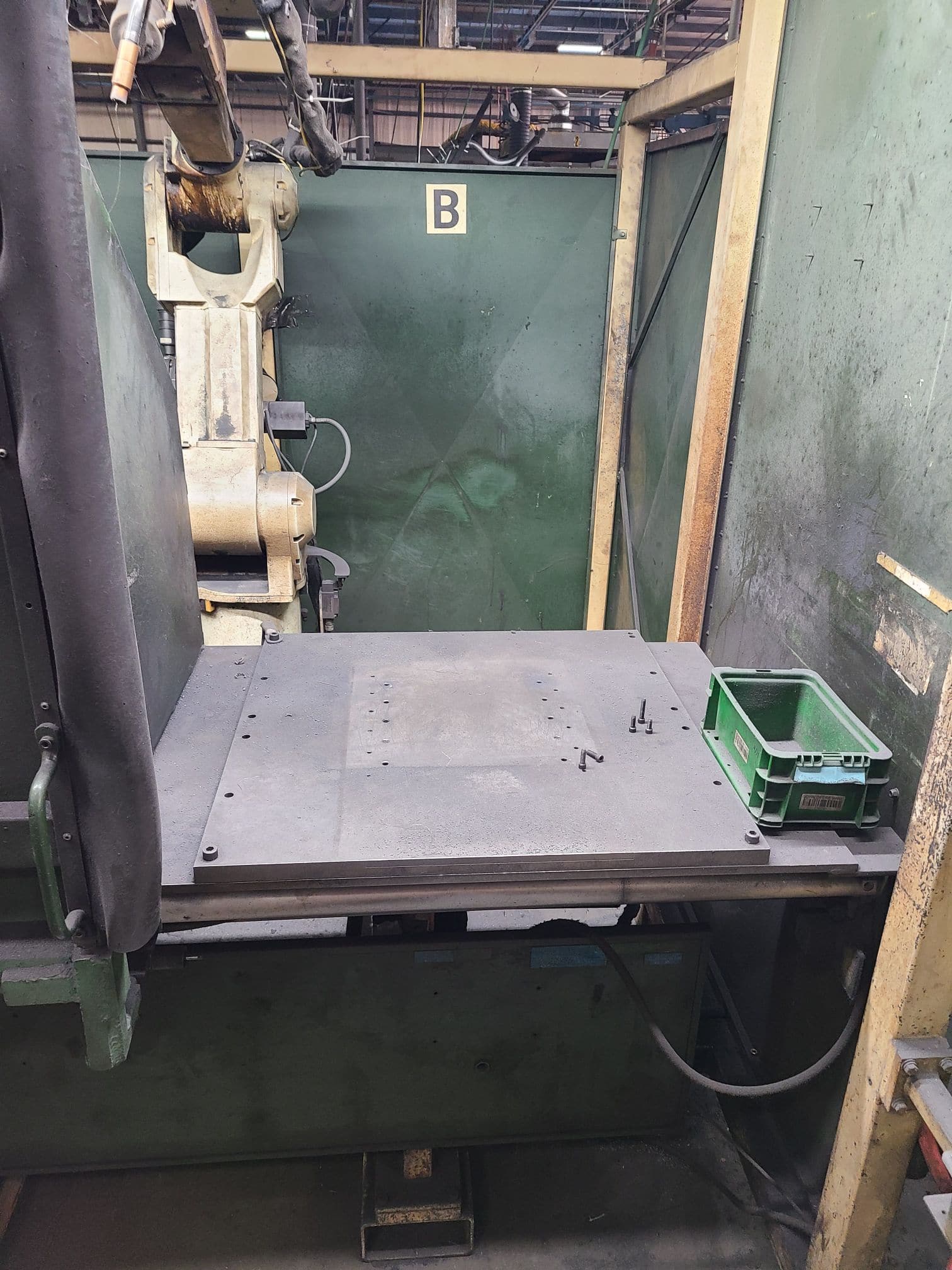 Kawasaki Welding Cell, 1995- 2 Sister CA901AL Weld Robots, 3 Robots in Total - Image 7