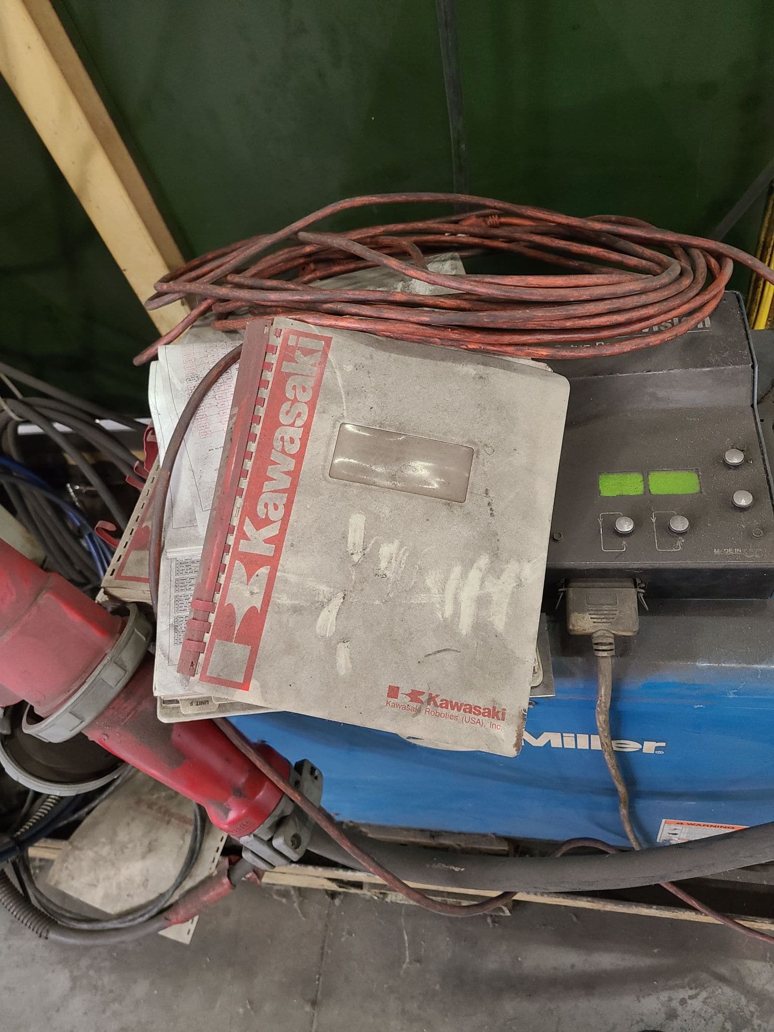 Kawasaki Welding Cell, 1995- 2 Sister CA901AL Weld Robots, 3 Robots in Total - Image 9