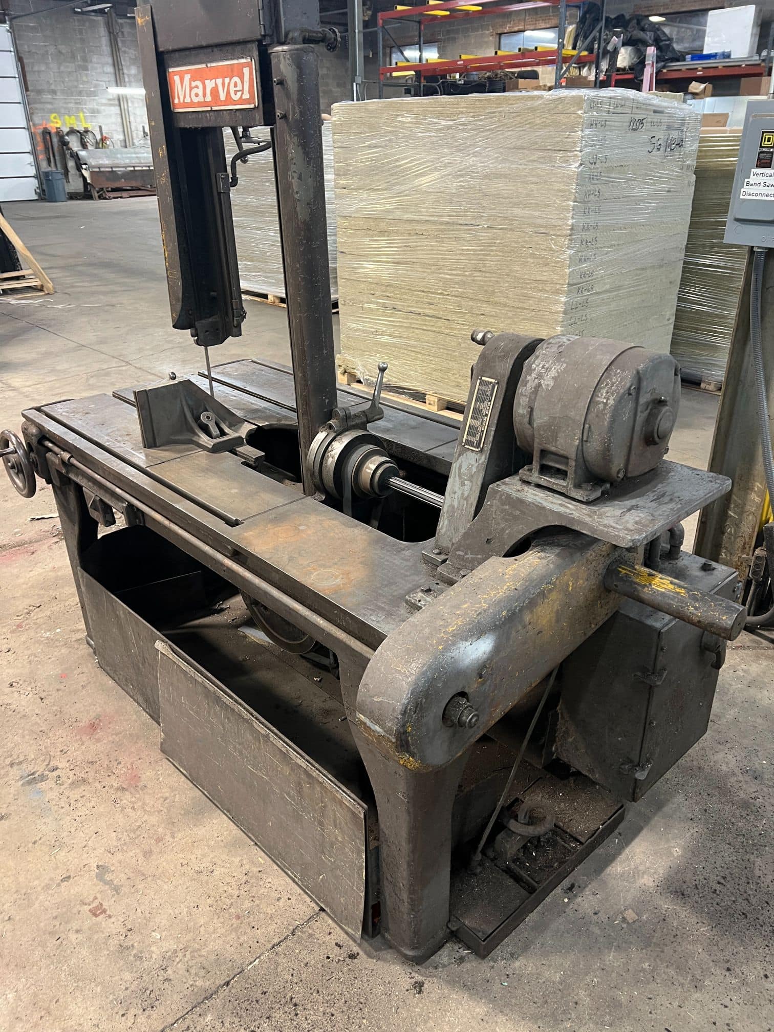 1963 Armstrong - Blum Marvel 8/M2 Vertical Band Saw - Image 4