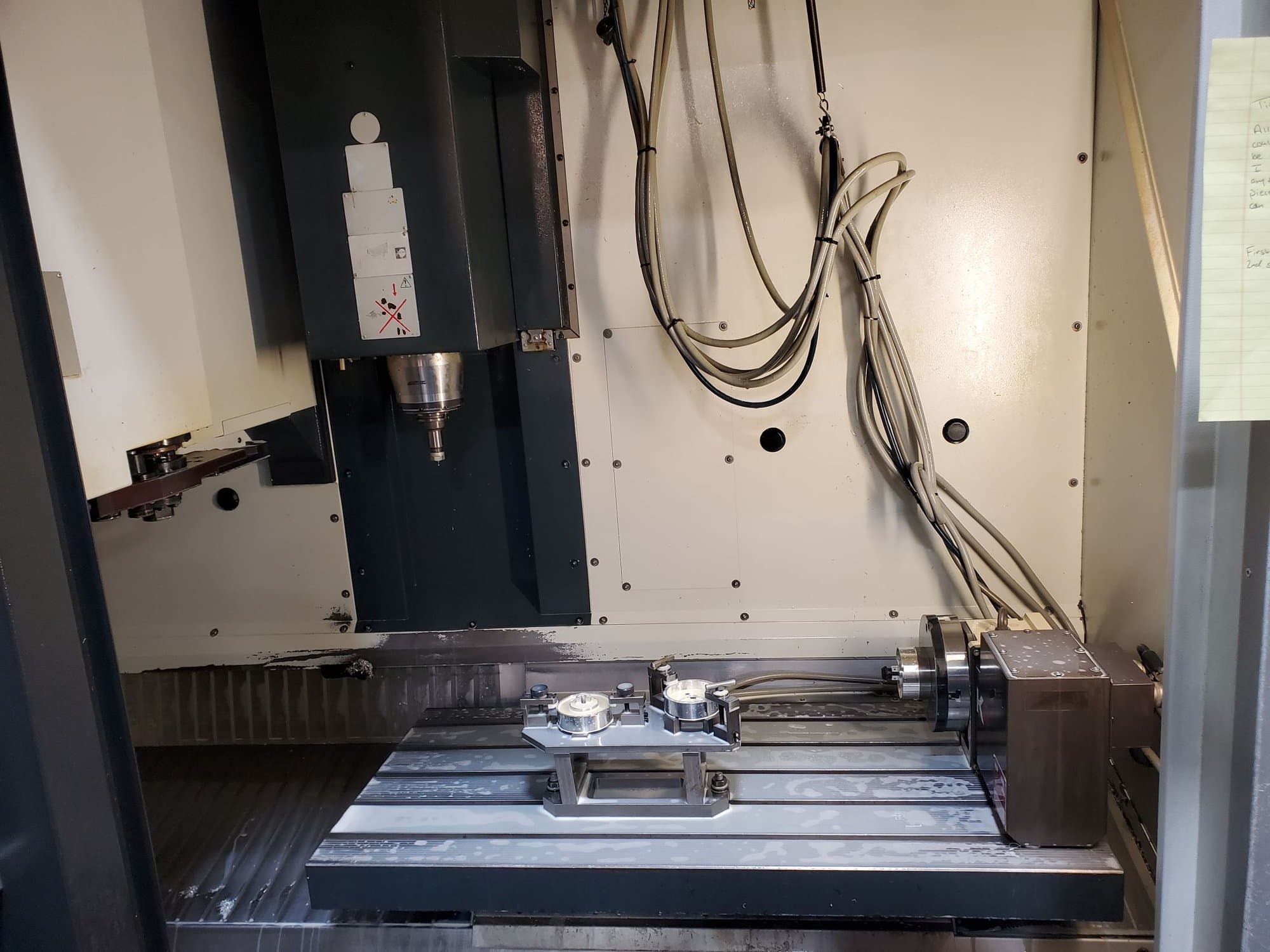 DMG Mori Dura Vertical 1035 Eco VMC, 2012 - CAT 40, Glass Scales, 12K Spindle, Full 4th Axis, TSC, Chip Conveyor - Image 2