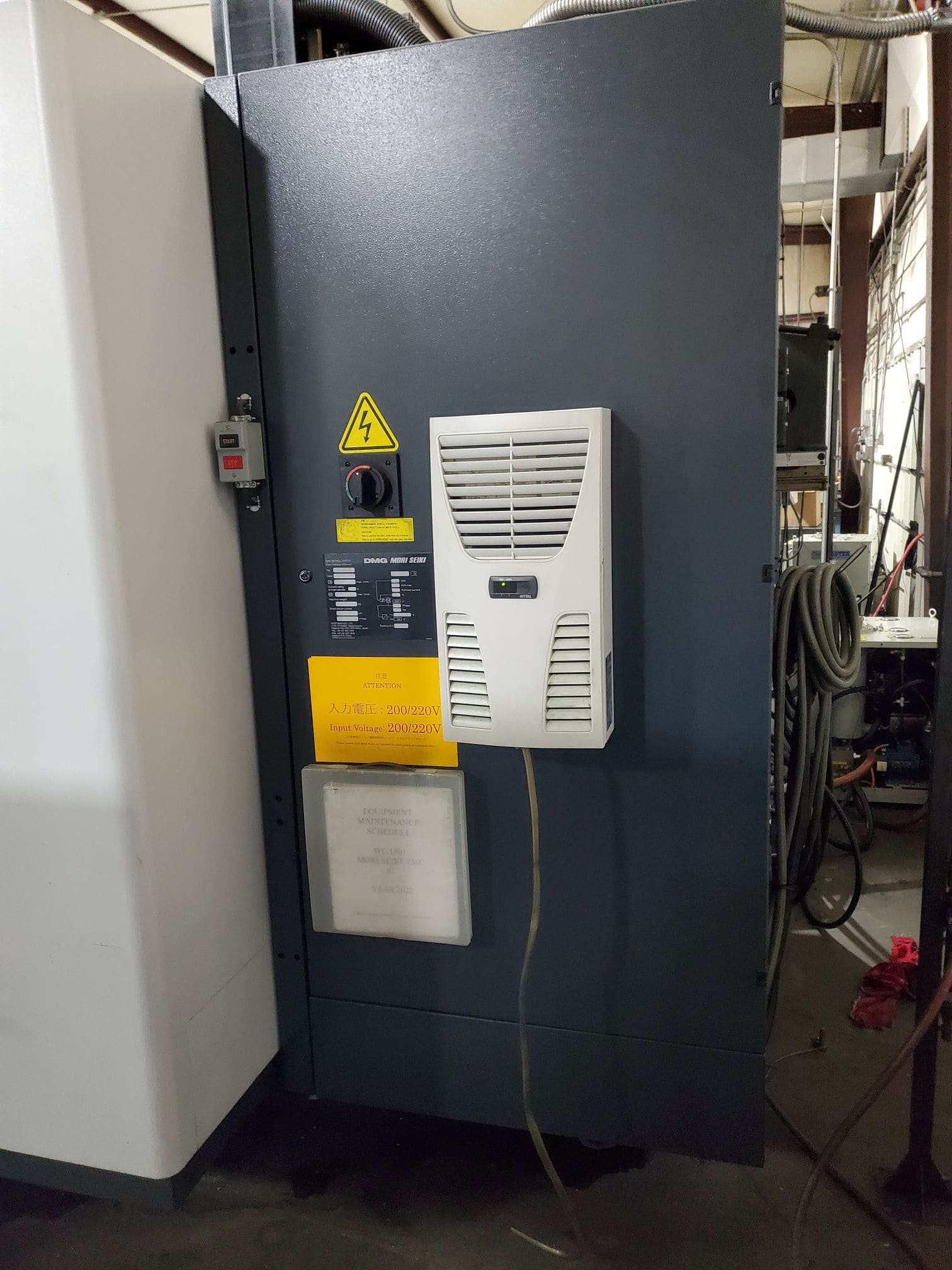 DMG Mori Dura Vertical 1035 Eco VMC, 2012 - CAT 40, Glass Scales, 12K Spindle, Full 4th Axis, TSC, Chip Conveyor - Image 5
