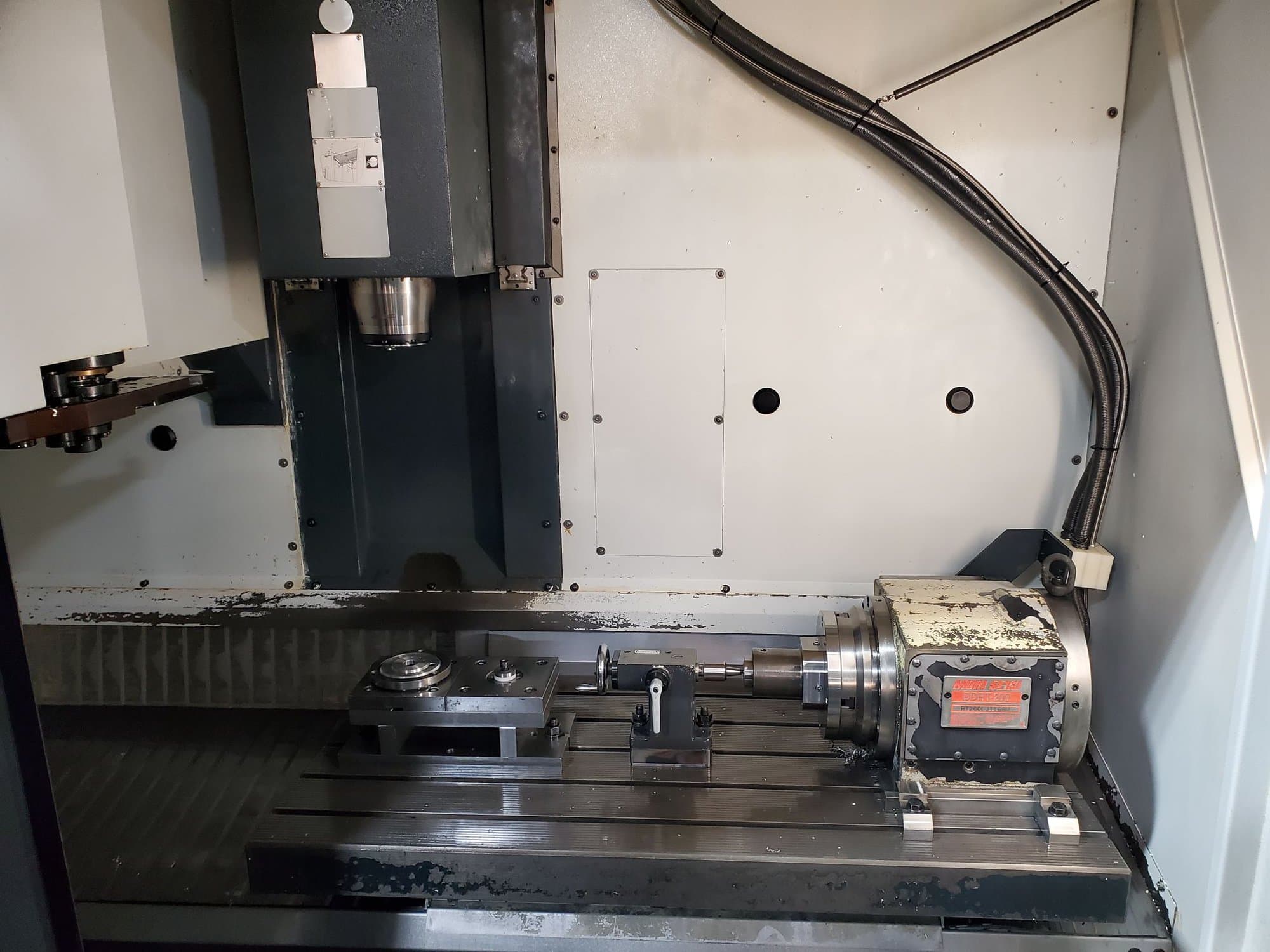 DMG Mori Seiki Dura Vertical 1035 Eco VMC, 2012 - Glass Scales, TSC, Chip Conveyor, Full 4th Axis, CAT 40 - Image 2