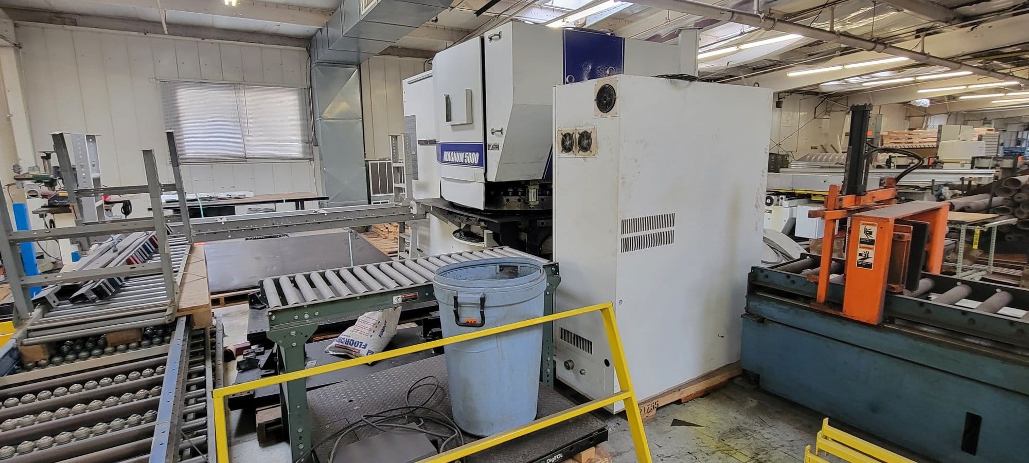 45 Ton Murata Wiedemann Magnum 5000 CNC Turret Punch, 1990 - Image 5