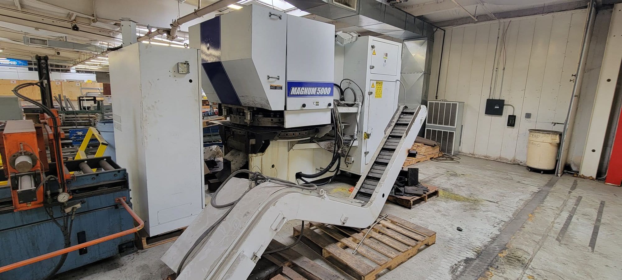 45 Ton Murata Wiedemann Magnum 5000 CNC Turret Punch, 1990 - Image 6