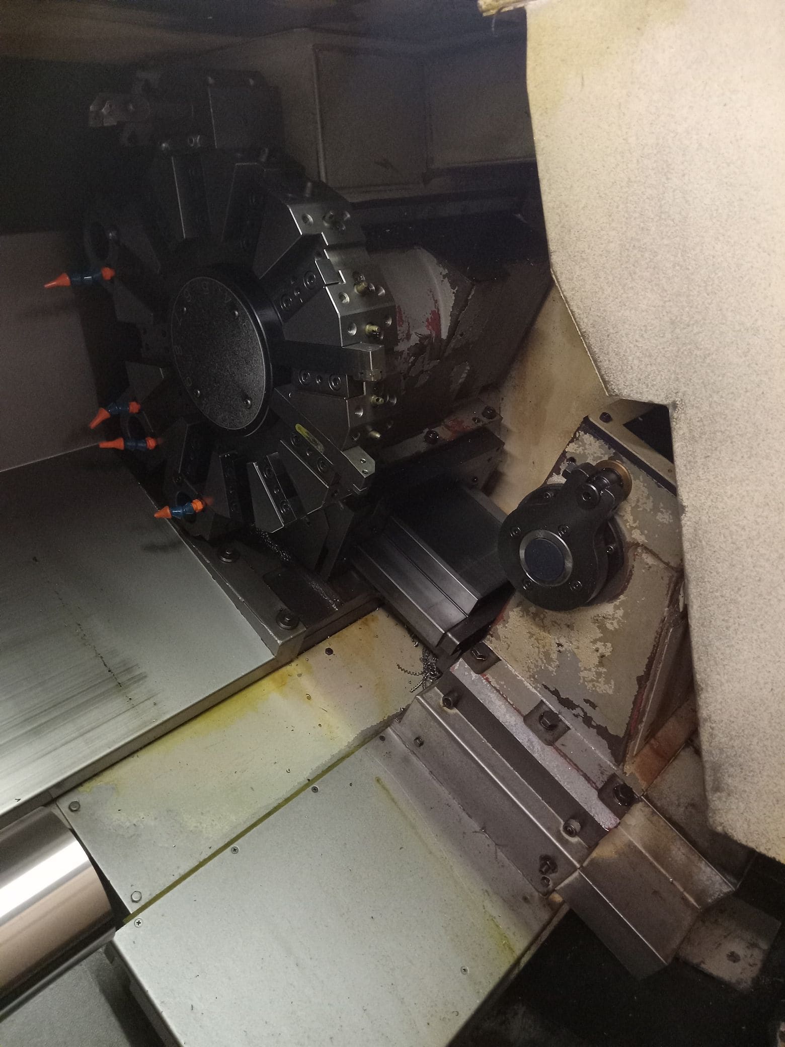 Okuma Howa ACT-35, 1997, CNC Lathe, Tailstock, Chip Conveyor - Image 4