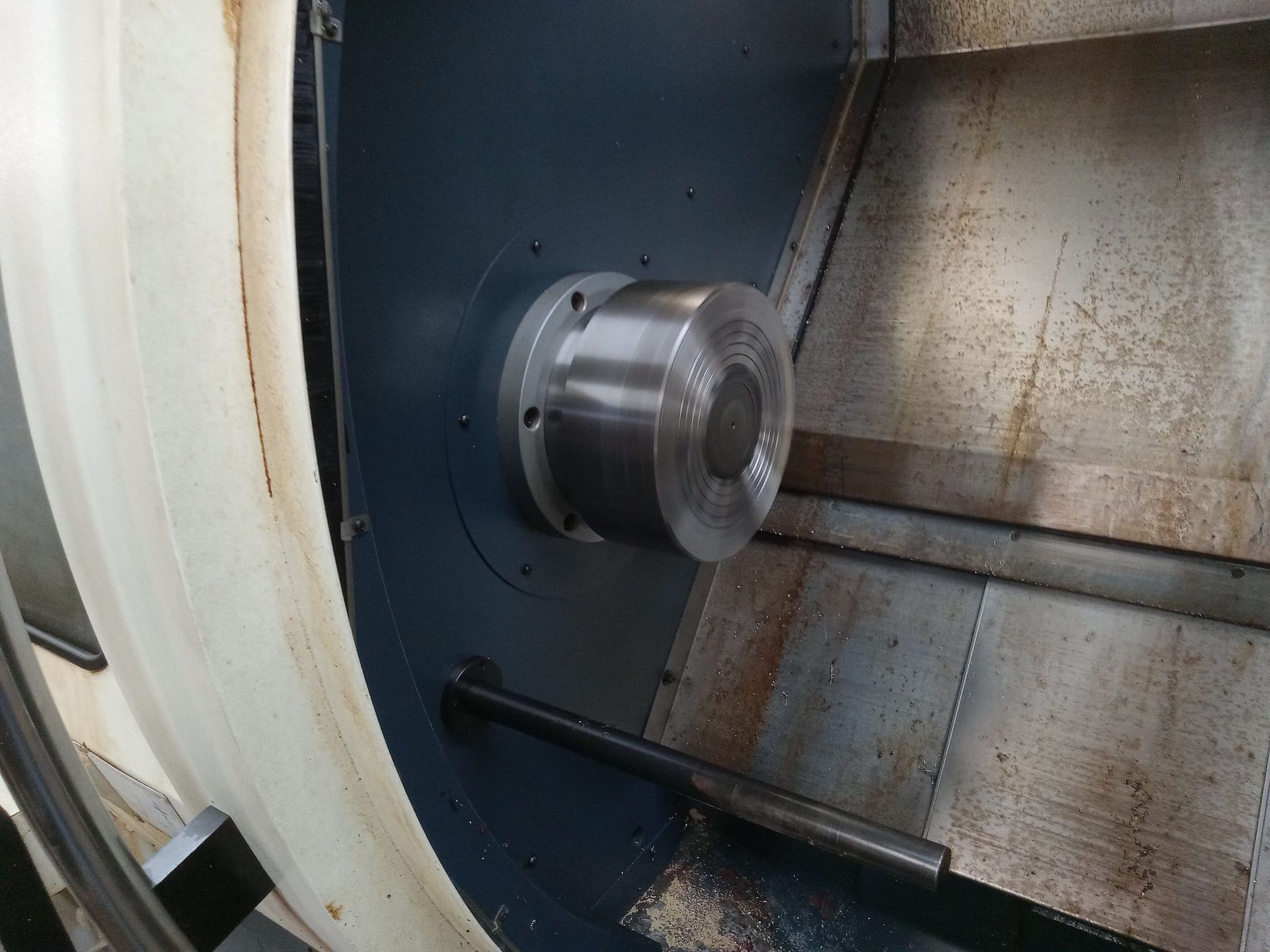 Johnford SL-500 CNC Lathe, 2010, 609 Cutting Hours - Image 6