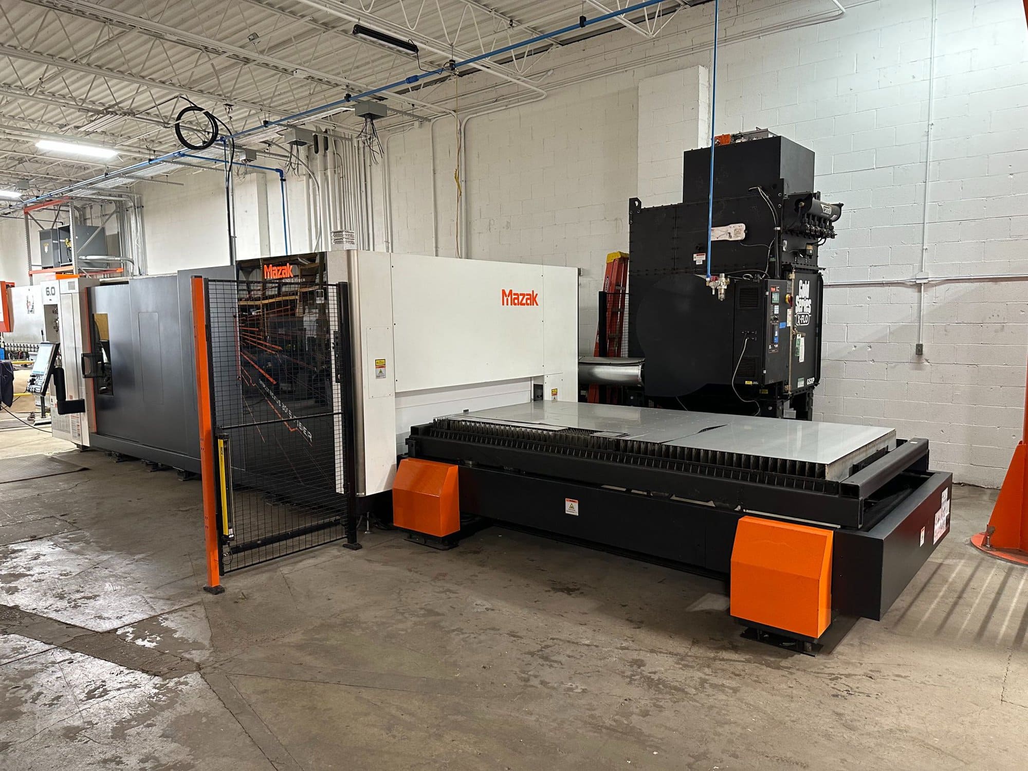 6000 Watt Mazak Optiplex Nexus 3015 Fiber Laser, 2020 - 5' x 10' Table, Nozzle Changer - Image 4