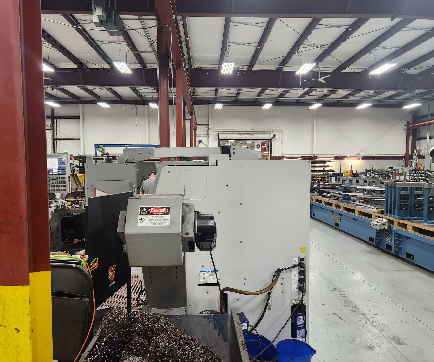 Haas SL-20 BL CNC Lathe, 2009 - Long Bed, Big Bore, Tailstock - Image 3