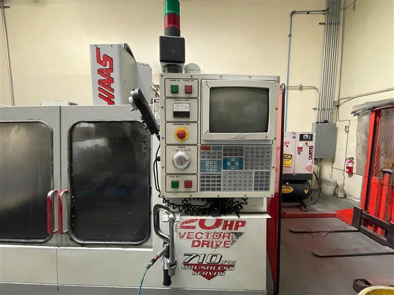 Haas VF-4 VMC, 1999 - 10K Spindle 4th Axis Wired - Image 3
