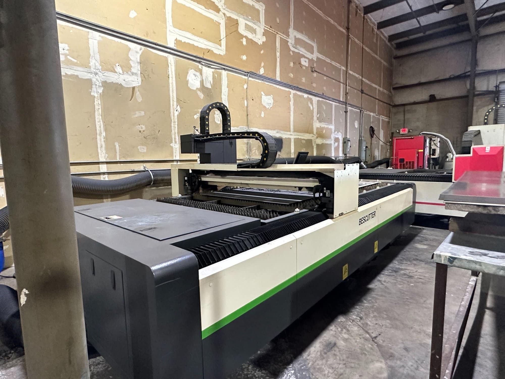 1500 Watts BesCutter AccuStar CMA 1530C-G-E Fiber Laser, 2021 - 5' x 10' Table, Video Available - Image 3