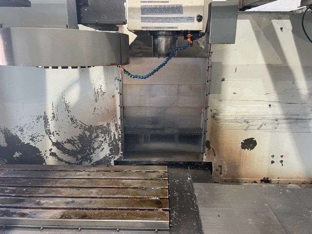 Haas VF-4 VMC, 1994 - Chip Auger, 4th Axis Drive - Image 3