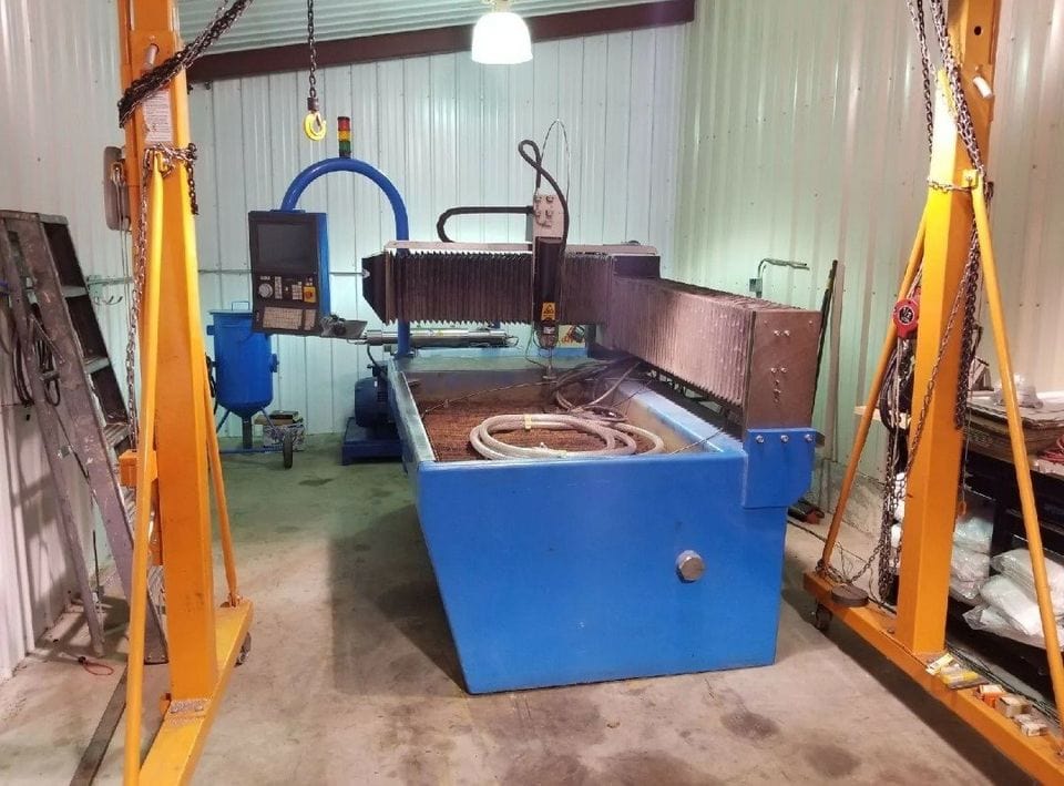 Techni I35 3'x5' Waterjet Table, 2012 - Image 4