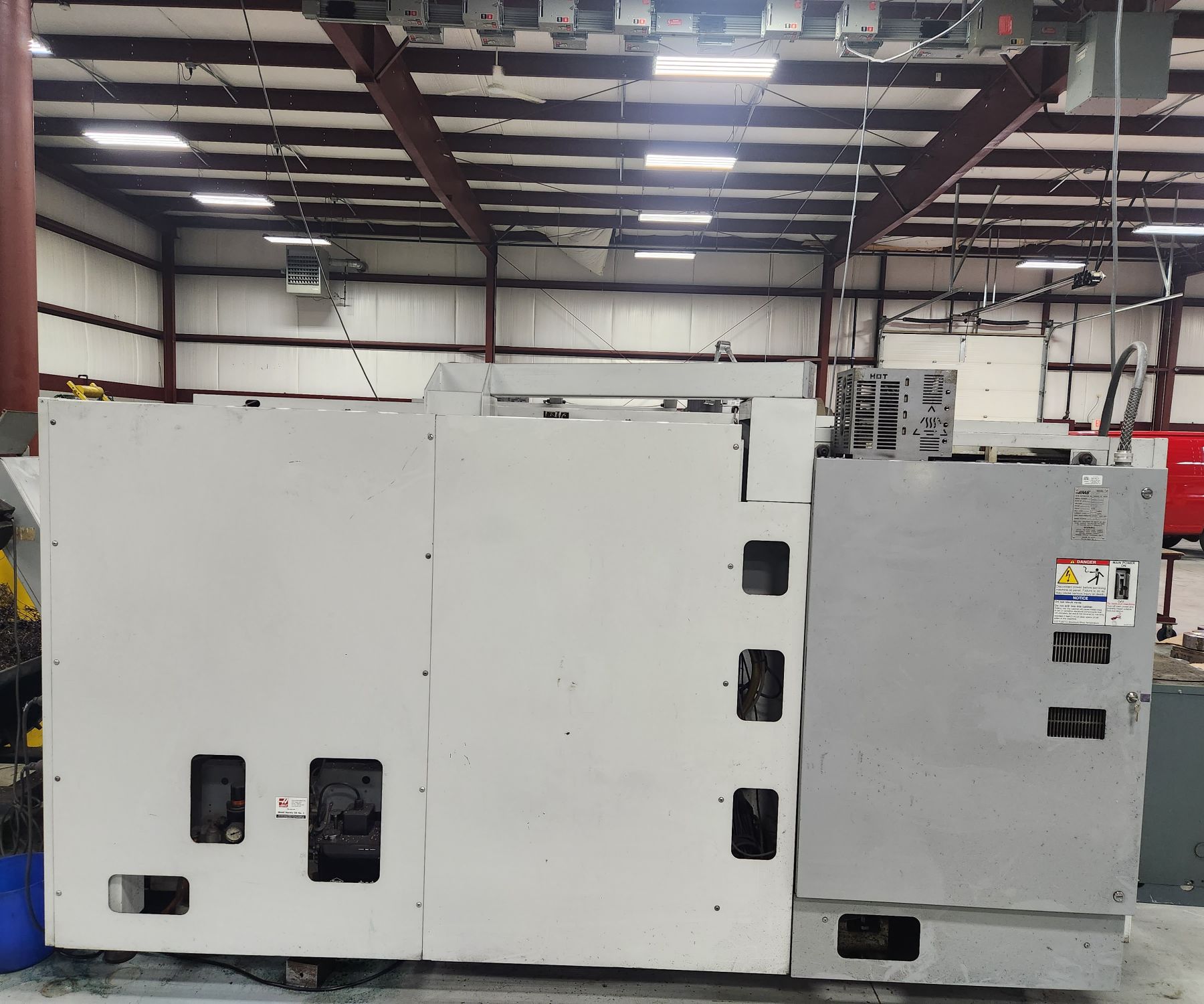 Haas SL-20 BL CNC Lathe, 2009 - Long Bed, Big Bore, Tailstock - Image 4
