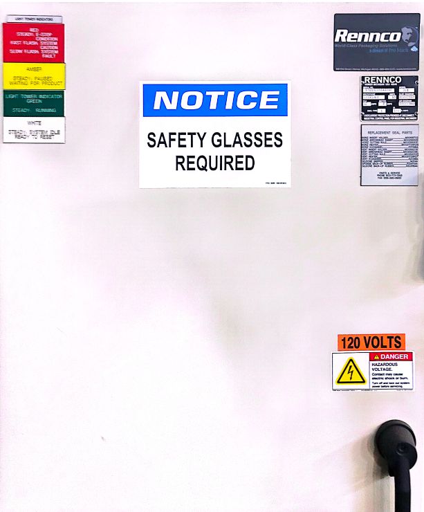 Rennco Semi-Automatic Vertical L-Bar Sealer Model 301, 2010 - Image 4