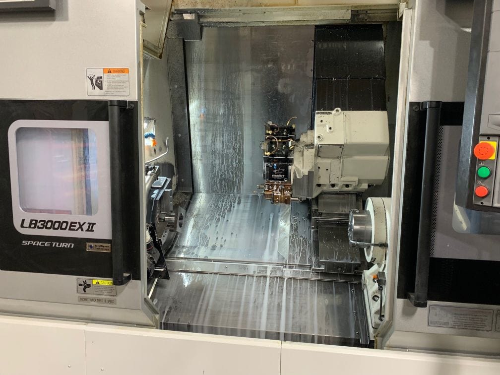 Okuma LB-3000 EXII 800MYW CNC Lathe, 2021 - Sub-Spindle, Live Tooling, Chip Conveyor, Tailstock - Image 4
