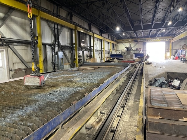 12' x 204' Messer TMC4512 5 Axis CNC Plasma, 2013 - Hypertherm HPR400XD, 5 Axis, Slag Remover, Oxyfuel Torch - Image 5