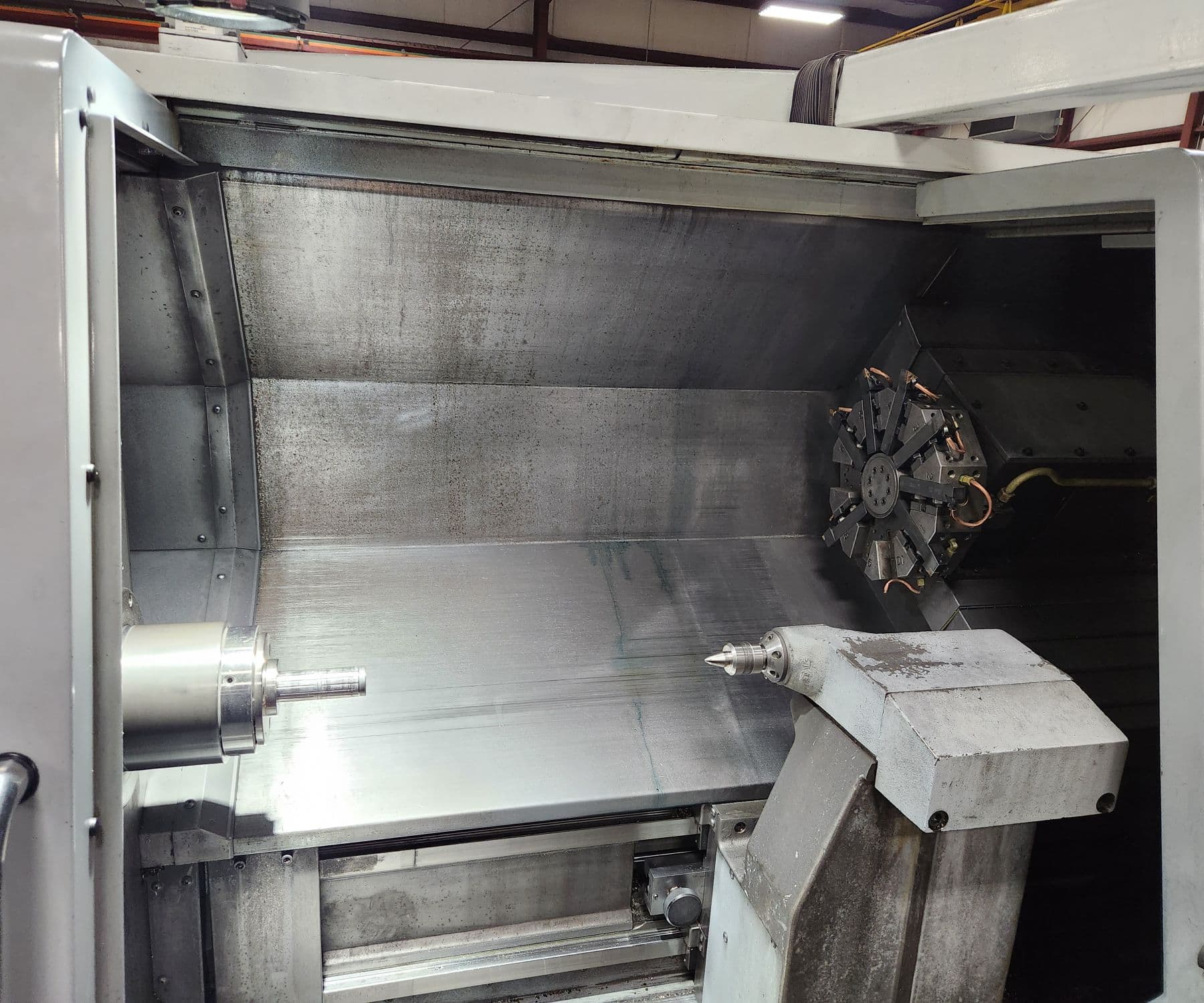 Haas SL-20 BL CNC Lathe, 2009 - Long Bed, Big Bore, Tailstock - Image 5