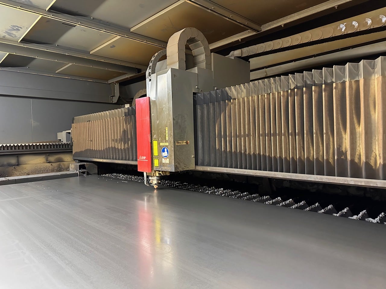 6,000 Watt Mitsubishi ML3015 EX-F60-D 6kw Fiber Laser, 2018 - 5' x 10' Tables - Image 5