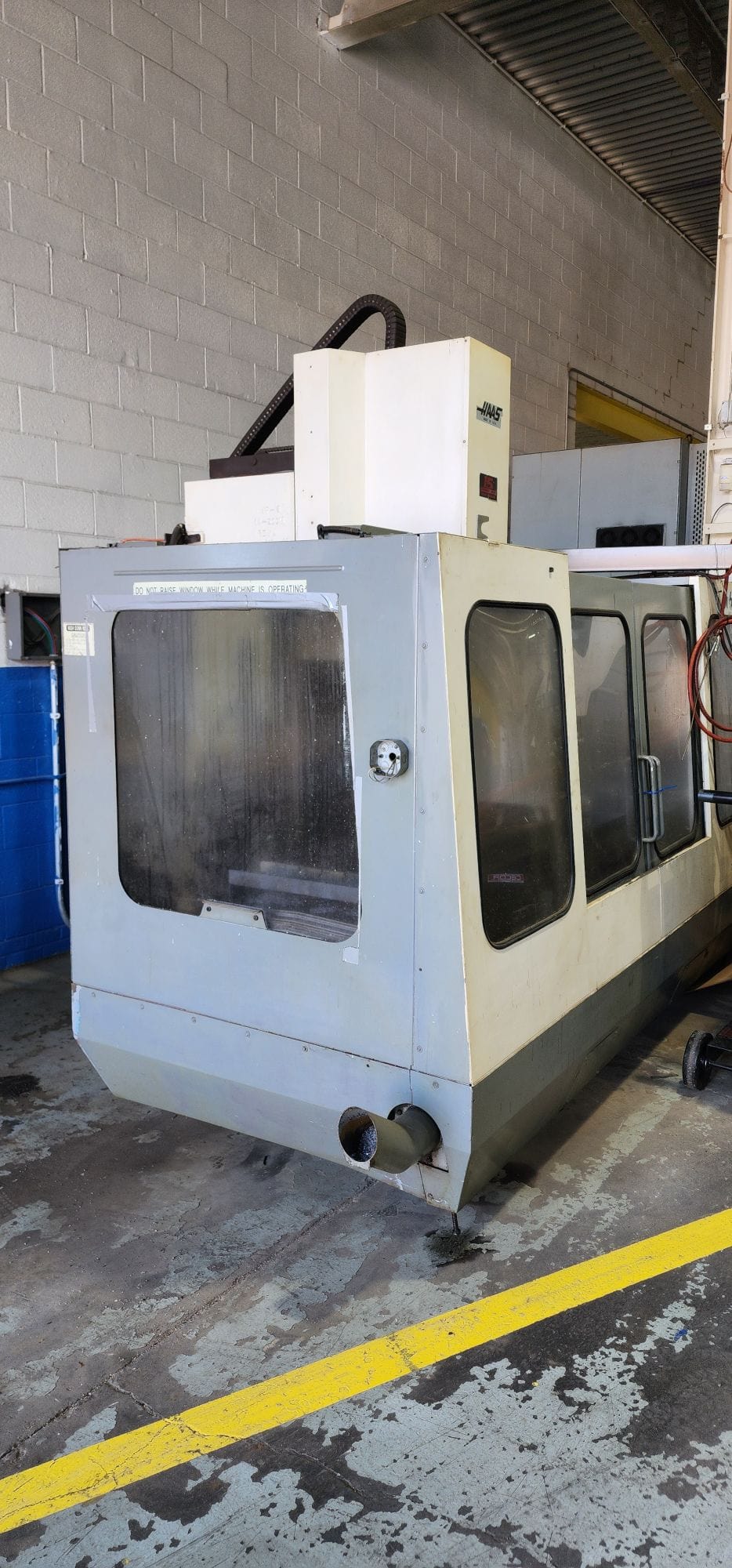 Haas VF-4 VMC, 1994 - Chip Auger, 4th Axis Drive - Image 6