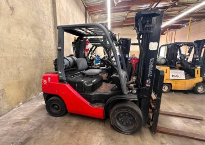 6000lb toyota 8fgu30 propane forklift