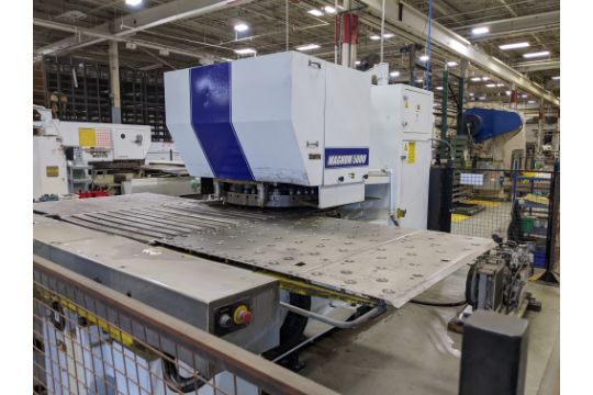 45 Ton Murata Wiedemann Magnum 5000 CNC Turret Punch, 1990 - Image 2