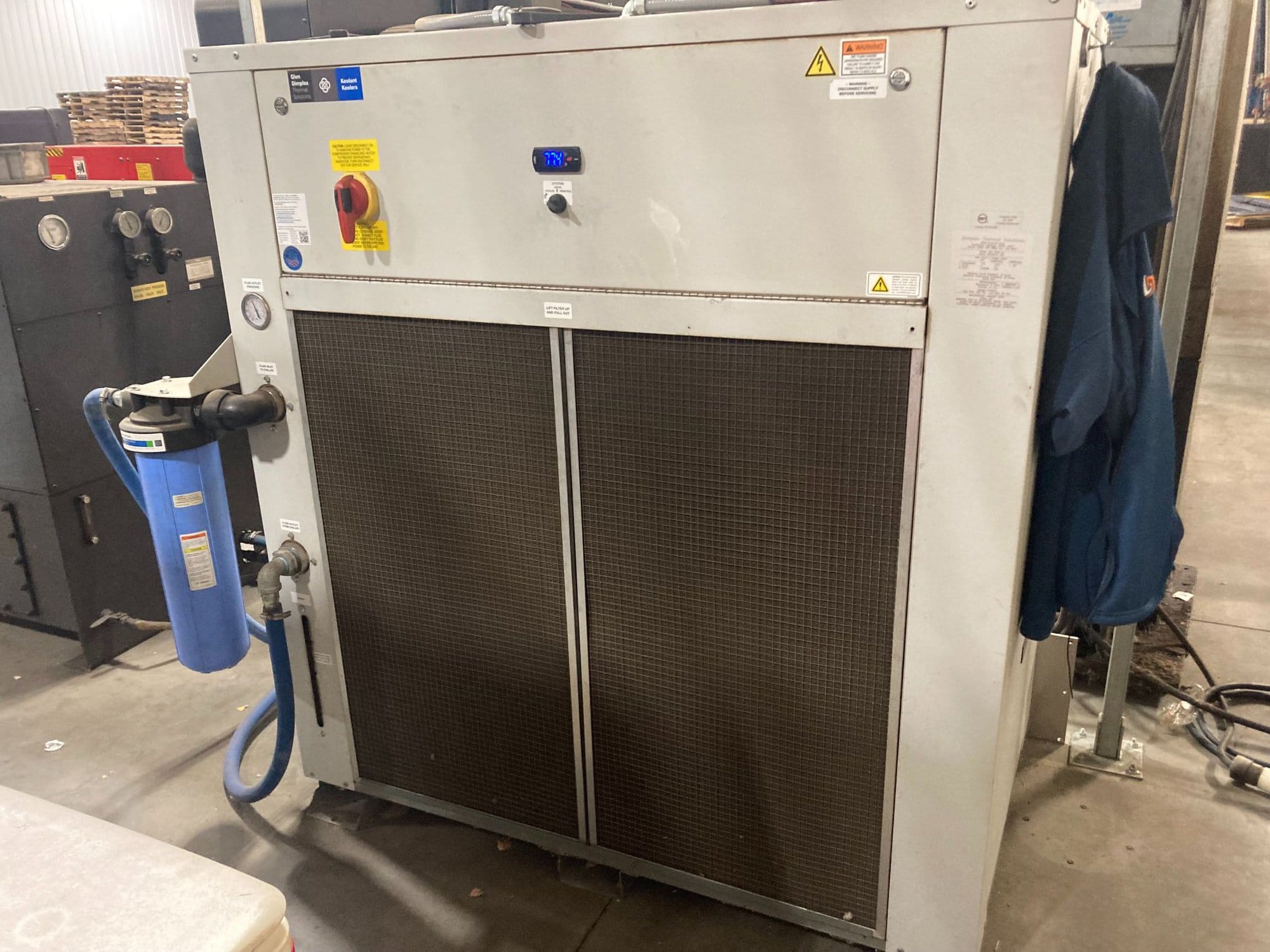33 Ton Amada VIPROS 358 King II CNC Turret Punch, 1999 - Load/Unload, Chiller, Tool Sharpener - Image 7