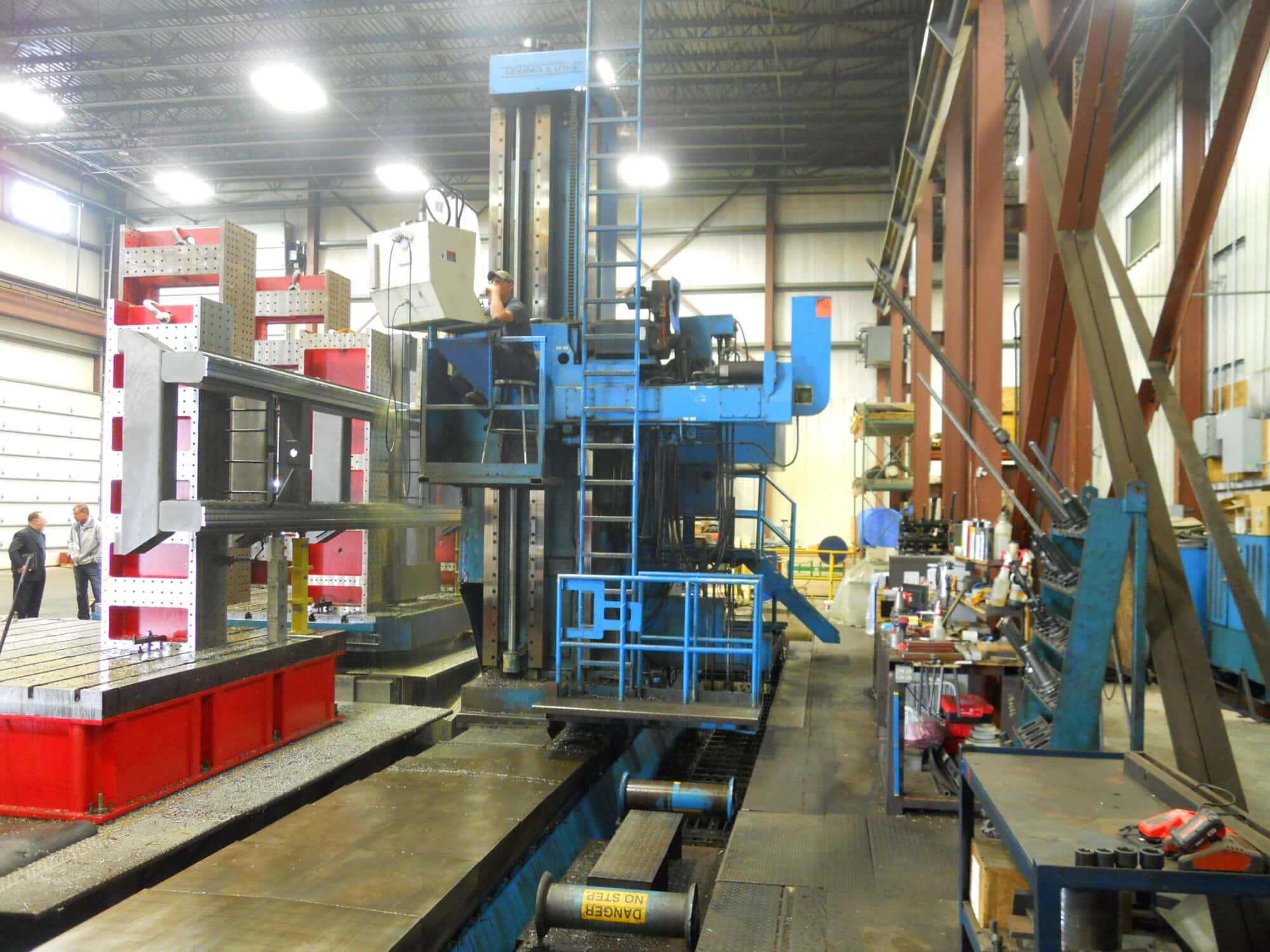Giddings & Lewis G60-FX Floor Type CNC HBM, 1992 - 33' x 13' Travels