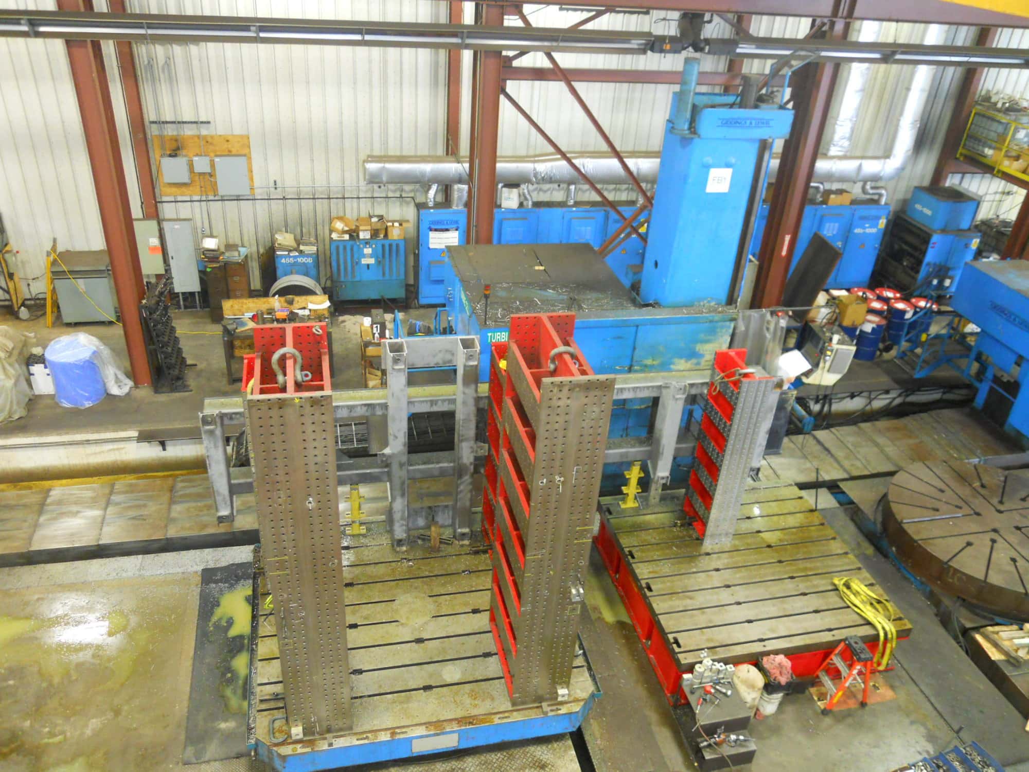 Giddings & Lewis G60-FX Floor Type CNC HBM, 1992 - 33' x 13' Travels - Image 5